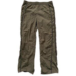 H&M Track Pants In Army Green and Black Size Large